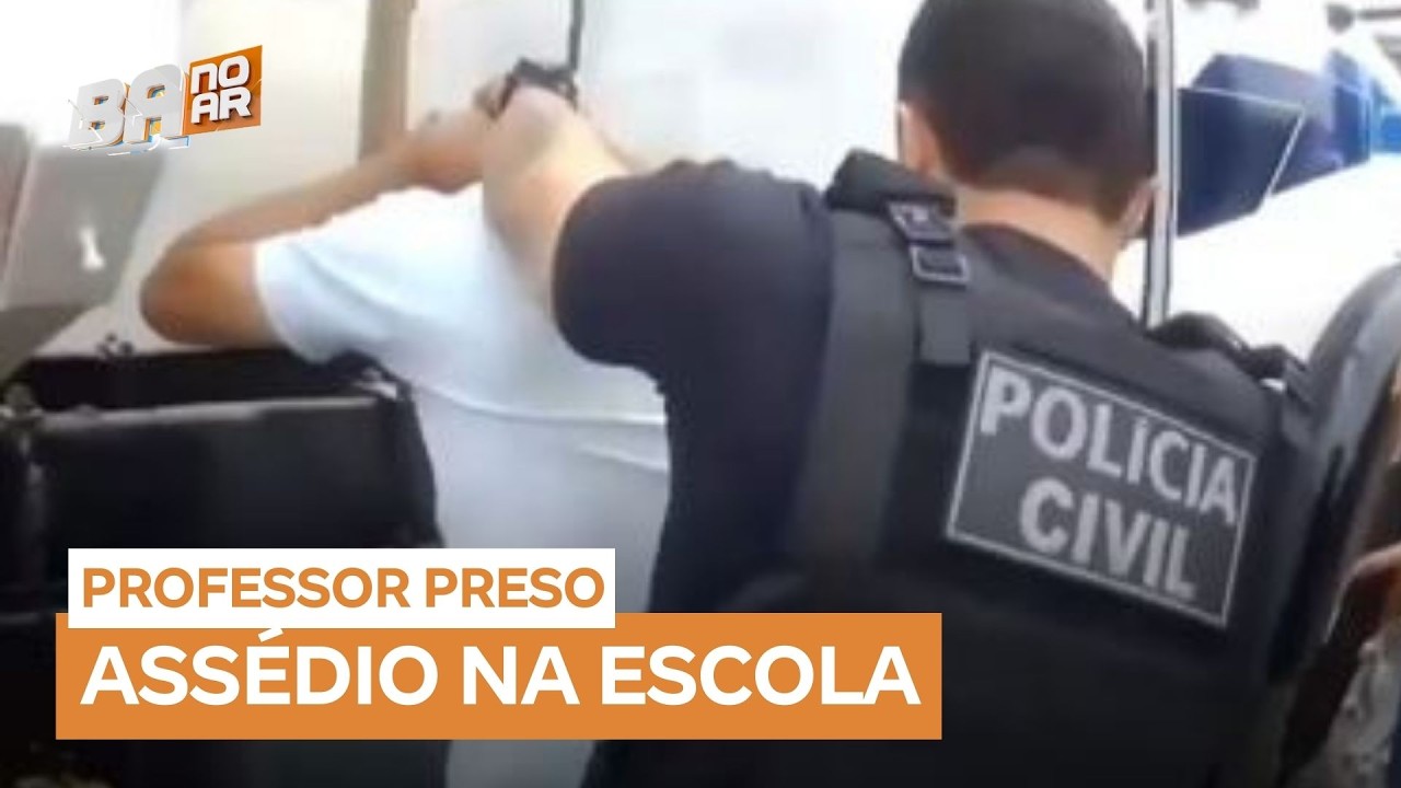 Professor é preso por suspeita de assédio a alunas em Piripá (BA)