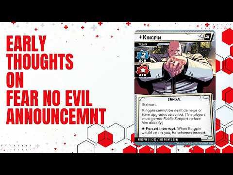 Early Thoughts on Fear No Evil Article for Marvel Champions