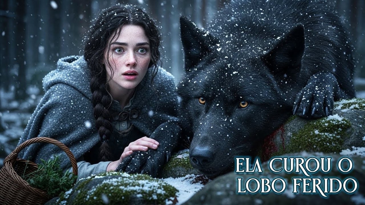 Ela cuidou do lobo ferido que todos temiam — e despertou o poderoso Rei Alfa.