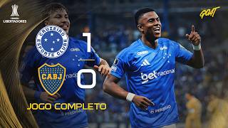CRUZEIRO X BOCA JUNIORS | JOGO COMPLETO | CONMEBOL LIBERTADORES