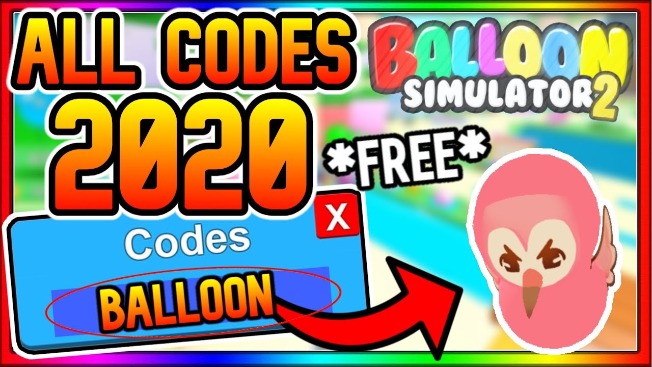 All Working Balloon Sim 2 Codes 2020 ROBLOX Balloon Simulator 2 YouTube