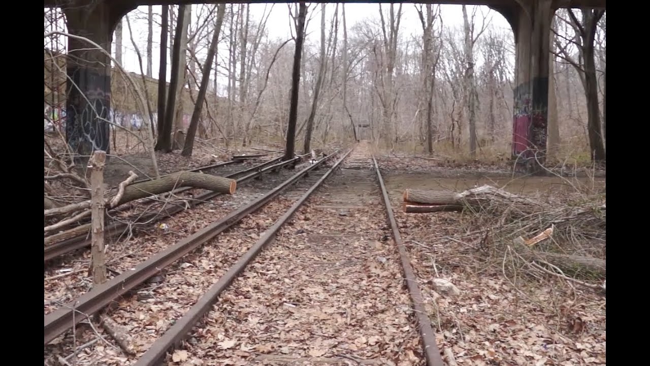LIRR Rockaway Branch Abandoned Rail Road Exploration
