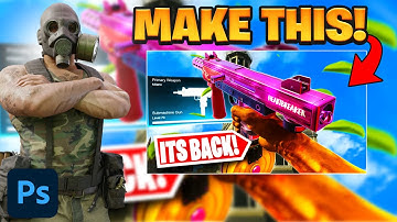 How To Make CoD Warzone Thumbnails!! 2022