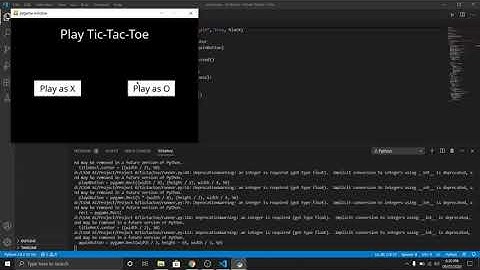 CS50 AI:- project 0 b) Tic Tac Toe