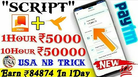 Helo Application Script || Daily Login Bypass Trick || Hack Trick || Biggest Loot Ever || #TechAsad