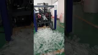 The production of mineral water bottles through blow molding - Good machinery make work easy