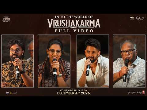 World Of VRUSHAKARMA - Media Q&A Interaction | Naga Chaitanya | Meenakshi | Karthik Dandu