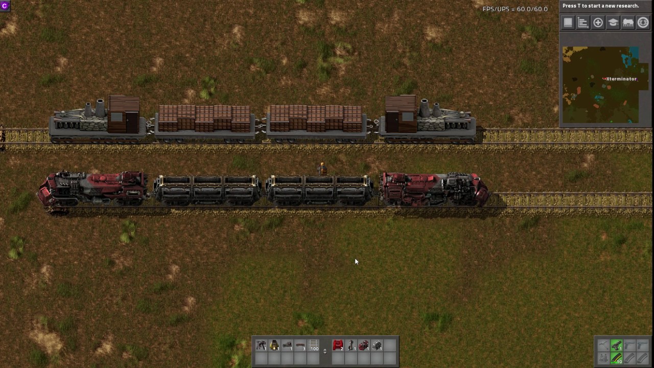 electric train factorio