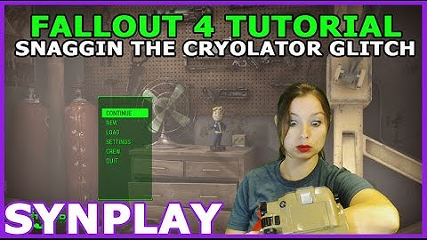 Fallout 4 Guuurl-torial | How to Get the Cryolator from Vault 111 Super Early