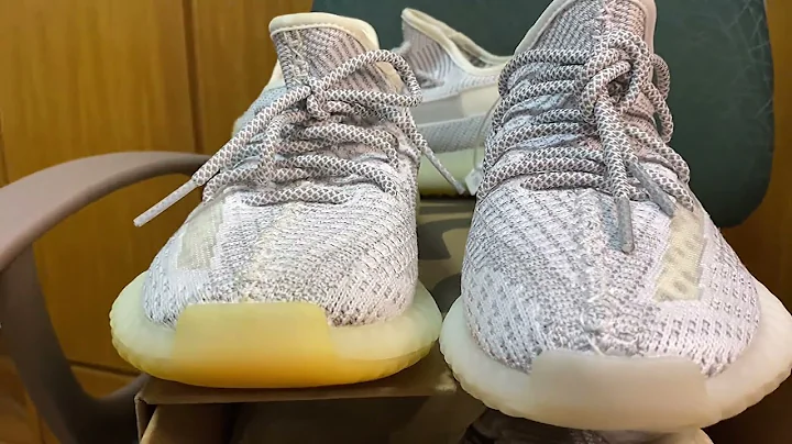 380塊錢的莆田椰子350和女朋友買的4000正品YEEZY 350 V2 白滿天星對比後，直接裂開 - 天天要聞