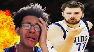 LUKA MADE ME CRY AGAIN!!! KNICKS VS. MAVERICKS NBA FULL GAME HIGHLIGHTS REACTION!!