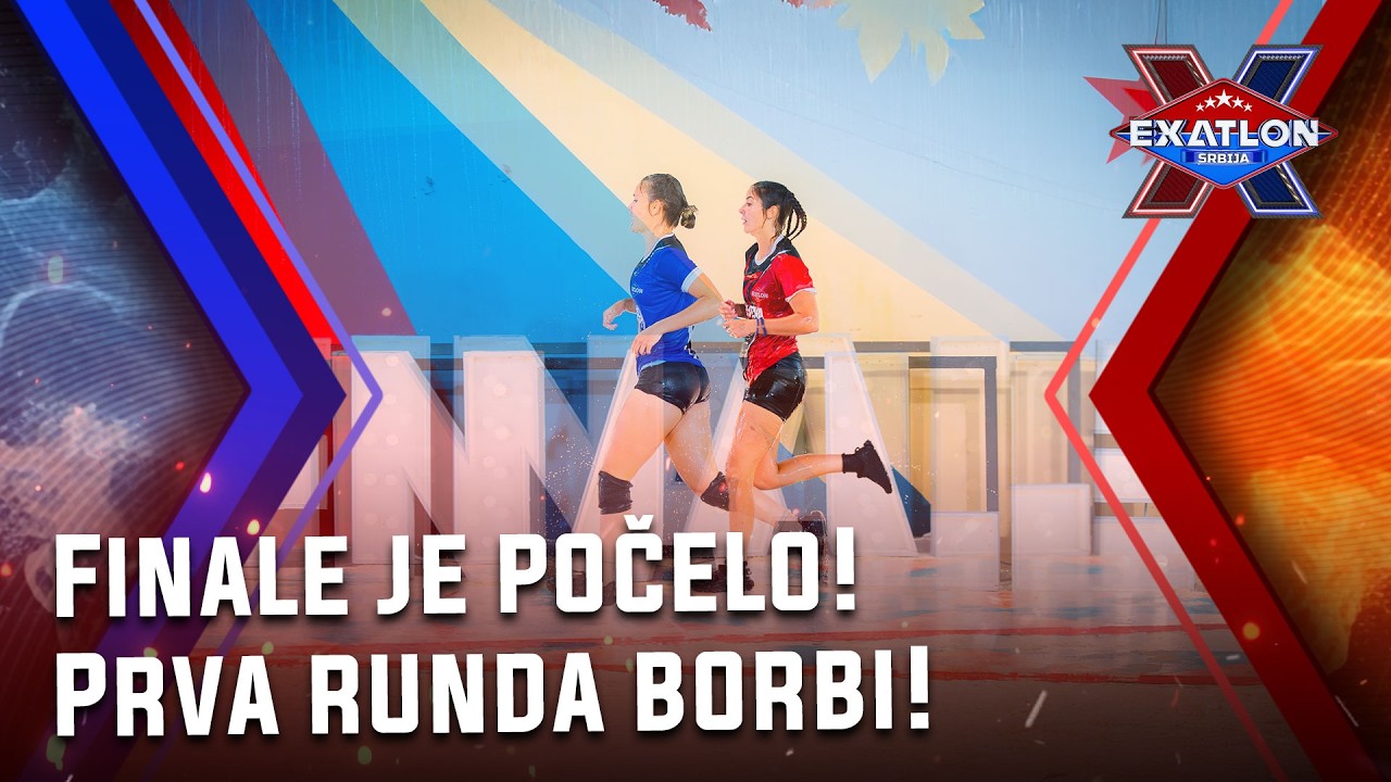 Exatlon Srbija: Epizoda 40 | Finale je počelo! Prva runda borbi! Milica Balać vs Nevena!