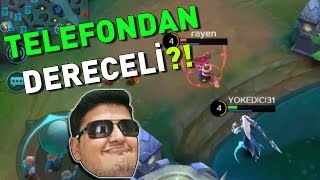 TELEFONDAN DERECELİ OYUN?! BUNU DA YAPMIŞLAR! Mobile Legends: Bang bang