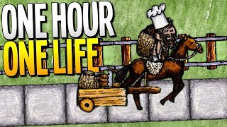 TRADING GOODS IN THE NEW BIGGEST MEGACITY - One Hour One Life Gameplay