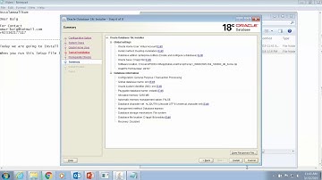 Oracle Apex Installation 18.2 - DB 18c part 1