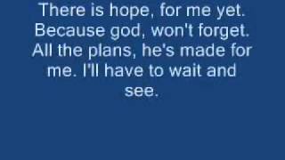 Brandon Heath Wait and See lyrics