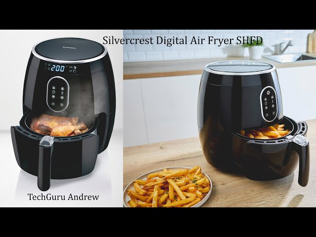 Silvercrest Digital Air Fryer SHFD A1 REVIEW - YouTube