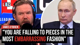 James O'Brien argues with caller over Putin's motivations | LBC