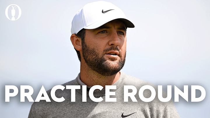 Scottie Scheffler's FIRST LOOK at Royal Portrush | The 153rd Open