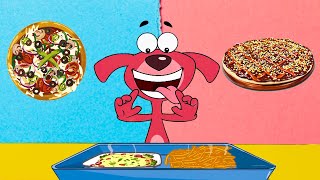 Rat A Tat Candy Pizza OR Vegetable Pizza Funny Animated dog cartoon Shows For Kids Chotoonz TV