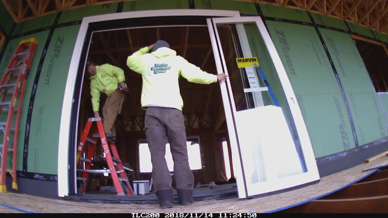 Installing a Marvin Multi Slide Door YouTube