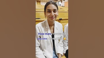 Asking MBBS students how many hours did they sleep during NEET #mbbs #neet #shorts #yt #viral #vlog