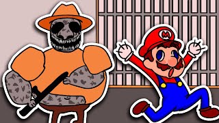 🚔 ESCAPE SCARY ZOONOMALY PRISON 👮‍♂️ Mario Plays NEW Zoonomaly Prison Run OBBY Roblox