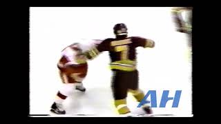 Celebrity NHL Nov. 11, 1980 Dennis Polonich,DET v Raymond Bourque,BOS Live + (HL) Detroit Red Wings Boston Bru Wealth