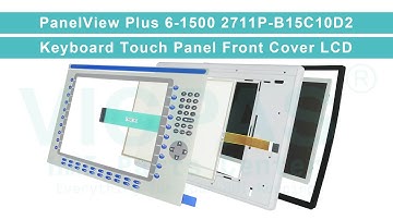 2711P-B15C10D2 PanelView Plus 6 1500 Terminal Keypad Touch Panel LCD Screen Enclosure