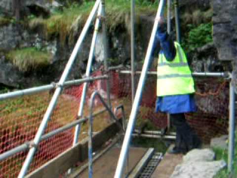 Gaping Gill Ride back up 110m