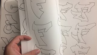 GRAFFITI LETTER F