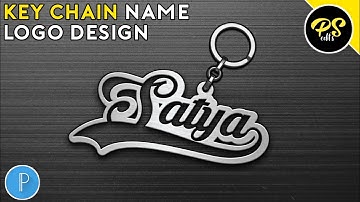 How to Create Keychain Name logo in pixellab|Logo editing in pixellab|Name design in pixellab 2021