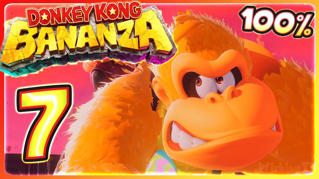 Donkey Kong Bananza Walkthrough Part 7 (Switch 2) 100% 🍌 Resort