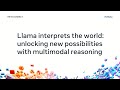 Llama Interprets the World: Unlocking New Possibilities With Multimodal Reasoning