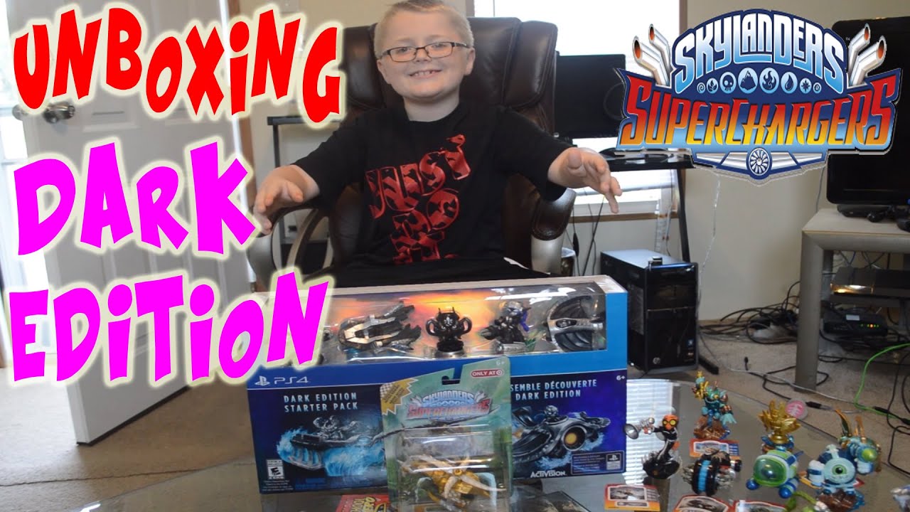 Skylanders SuperChargers PS4 Dark Edition Starter Pack And Nitro