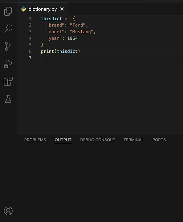 Python Dictionaries Explained: Printing a Simple Car Dictionary!" 🚗💻 ...