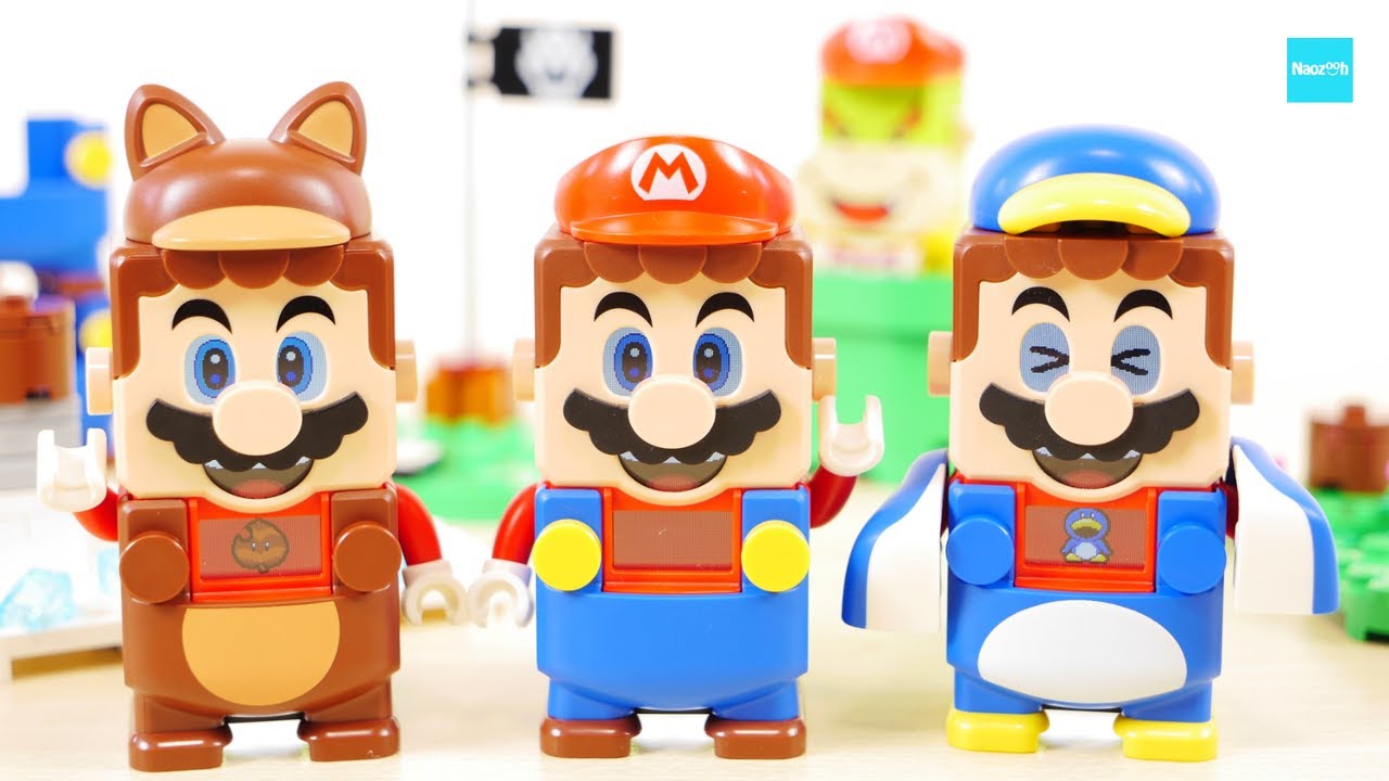 レゴ スーパーマリオ パワーアップパック 71384 71385 レゴマリオ タヌキマリオ ペンギンマリオ ／ LEGO Super Mario  Power-Up Pack