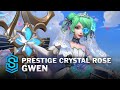 Prestige crystal rose gwen wild rift skin spotlight