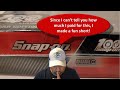 My latest Snap-on purchase but I am not telling you how much I paid for it!