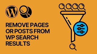 How To Remove Pages or Posts From WordPress Search Results? Search Exclude Tutorial 🔍