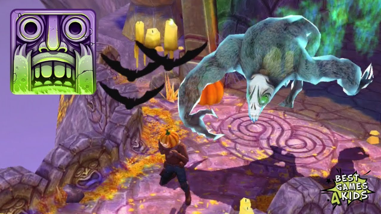 Halloween is taking over #TempleRun2! Unlock haunted characters, costumes,  hats and MORE in the return of Spooky Summit. Download it now FREE!  Google, By Temple Run