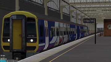 Class 158 Arriving at Ludgate hill - NWM 2019