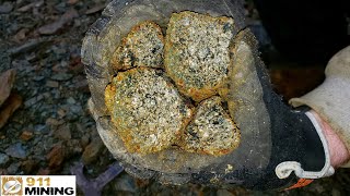 High Grade Gold & Silver Sulfide Veins In An Oxidized Outcrop!