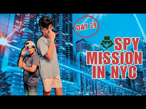 NYC Adventure Day: Spy Games and Giant Burgers!