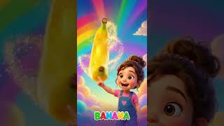 Letter B for Banana 🍌 | Learn ABC with Amelie ✨ #ABC #LearnLetters #KidsShorts #ToddlerLearning
