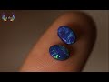 Andamooka Crystal Doublet Pair 6x4mm