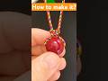 How to make it?#shorts #shortsfeed #diy #craft #diycrafts #handmade #howto #pendant #fashion