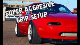 Miata Gets An INSANE New Tire Setup!! With Canyon Run Test (Kind of...)