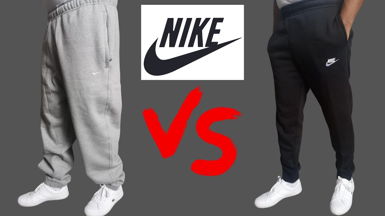 Which Nike Fleece Joggers Is Best For You? Nike Club Fleece Vs