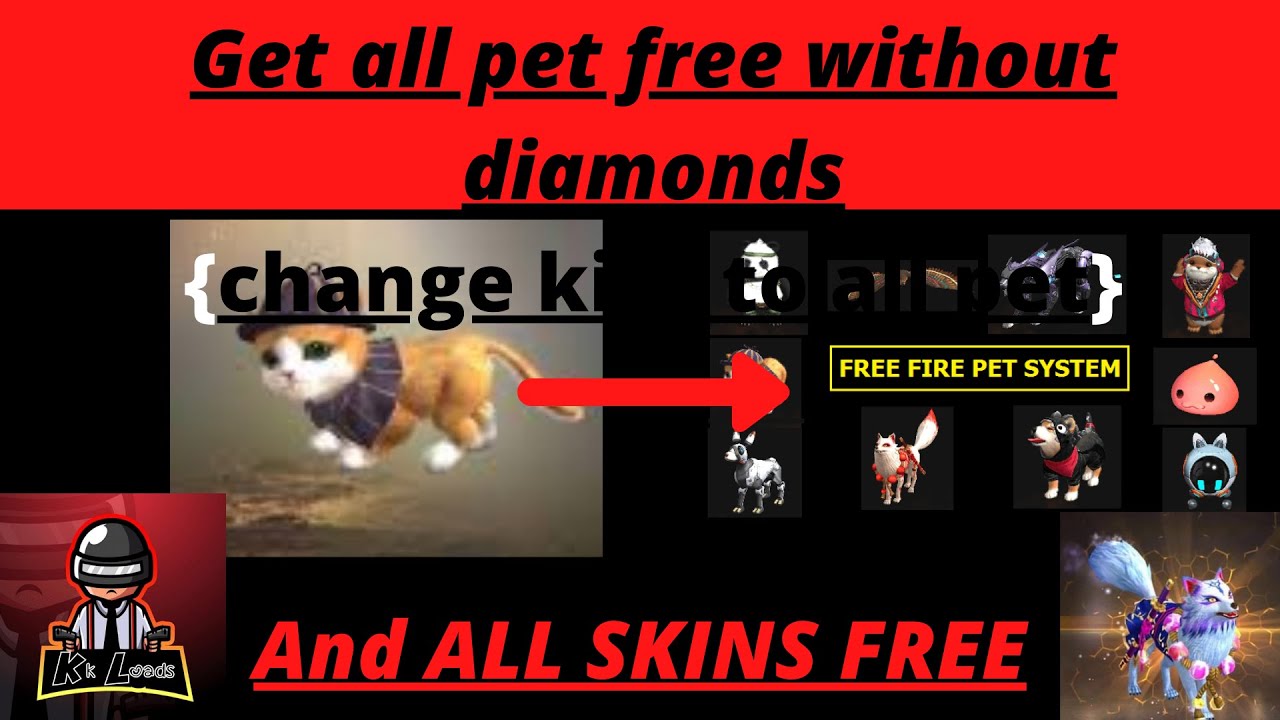 How To Get All Pet in Free Fire For FREE || 100% Working ...